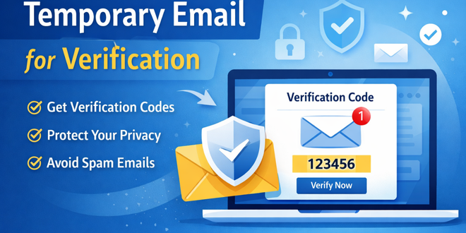 Temporary Email for Verification